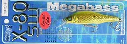 メガバス　X-80SW　リミテッドカラー　#02 LEMON GOLD GB
